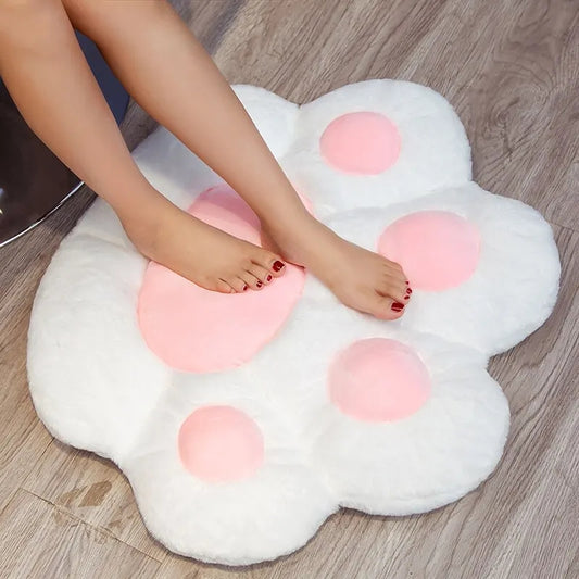 Super Soft Cat Paw Pillow for Stool